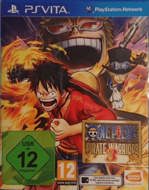 One Piece Pirate Warriors 3 box art for Playstation Vita